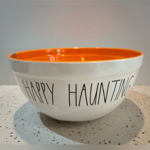 Rae Dunn Happy Haunting Halloween‎ Candy or Popcorn Melamine Bowl - Picture 2 of 9